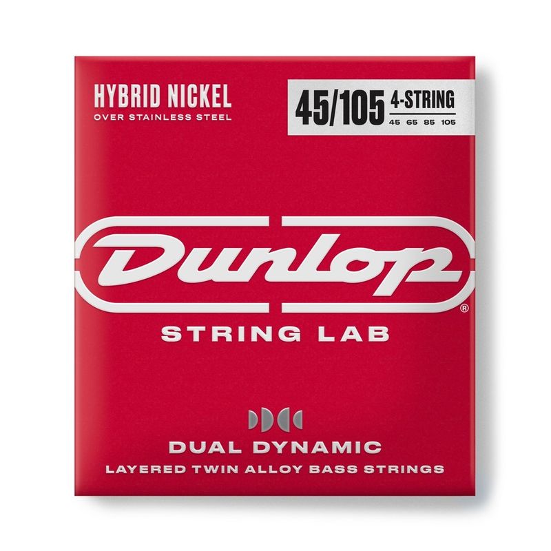 Dunlop Hybrid Nickel Bass Strings 4-String