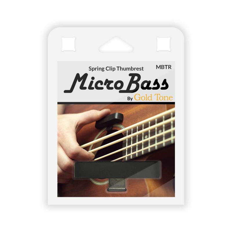 Gold Tone MicroBass Thumb Rest