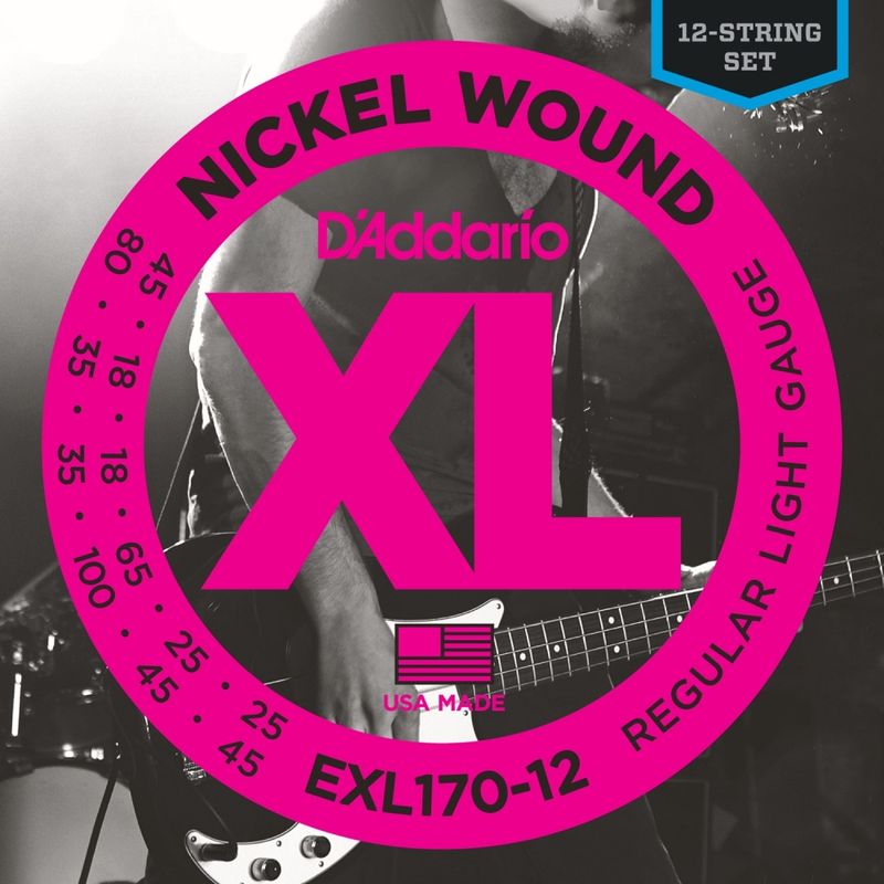 D'Addario EXL170-12 Light 018P - 100 (12-str.)