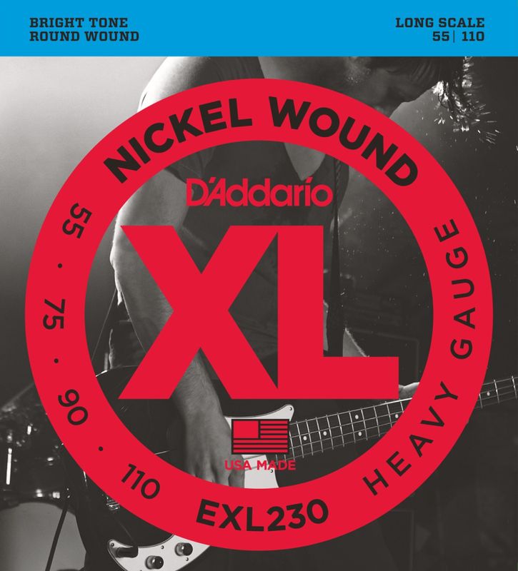 D'Addario EXL230 Heavy 055 - 110
