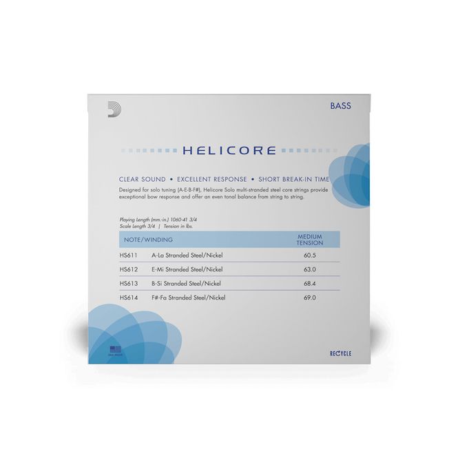 Hovedbilde D'Addario Helicore Orchestral Solo (løse ...