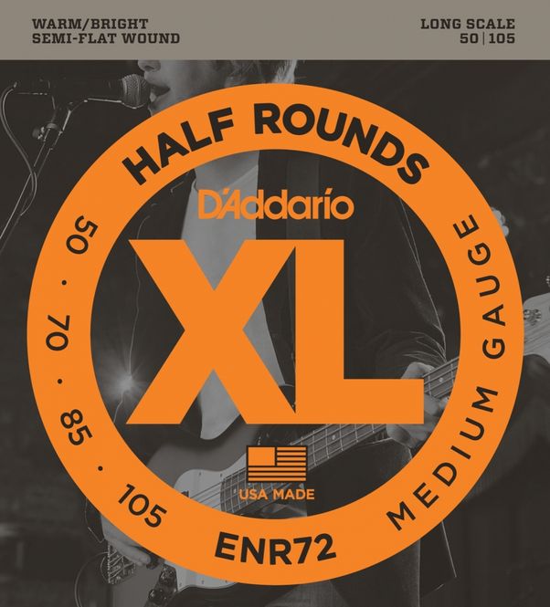 Hovedbilde D'Addario Half Rounds Medium 050 - 105