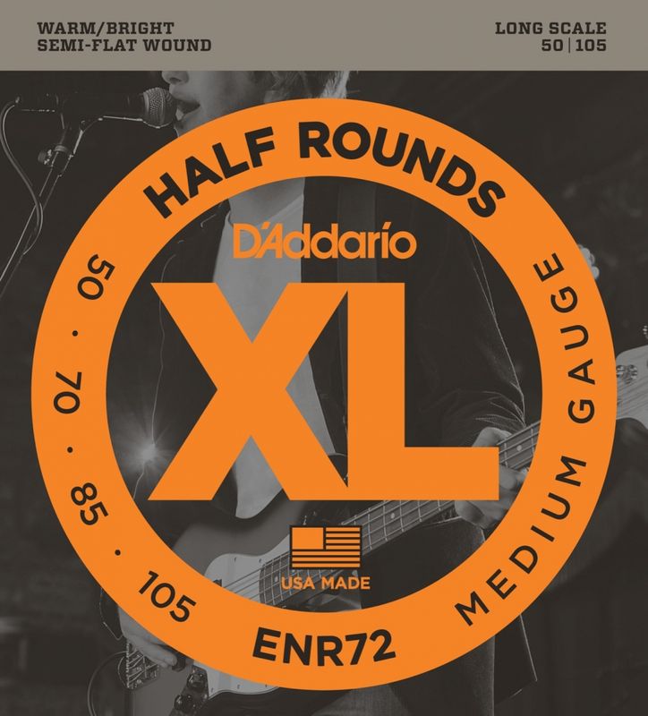 D'Addario Half Rounds Medium 050 - 105