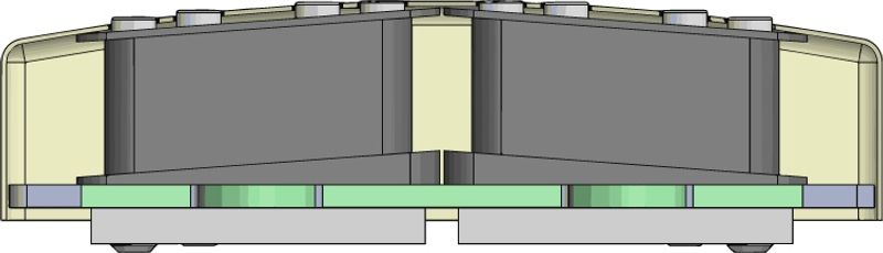 DiMarzio DP301N Relentless J/Bridge Pickup (Nickel Cover)