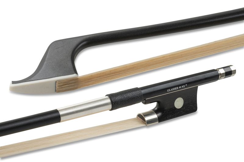 Glasser Double Bass Bow Carbon Graphite